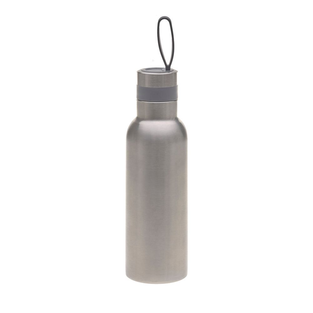 Lassig - Bold Collection Stainless Steel Bottle - Silver - 750 ml