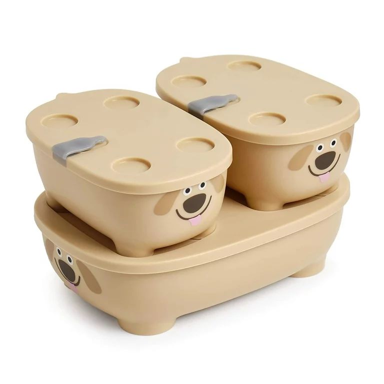 Prince Lionheart - Bentomal To Go Food Container Set - Dog - 3 Pcs