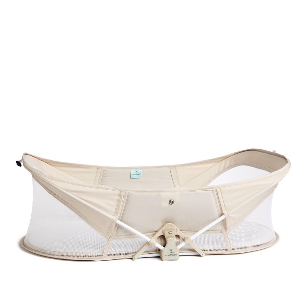 ErgoPouch - Easy Sleep Portable Bassinet With Carry Bag - Beige