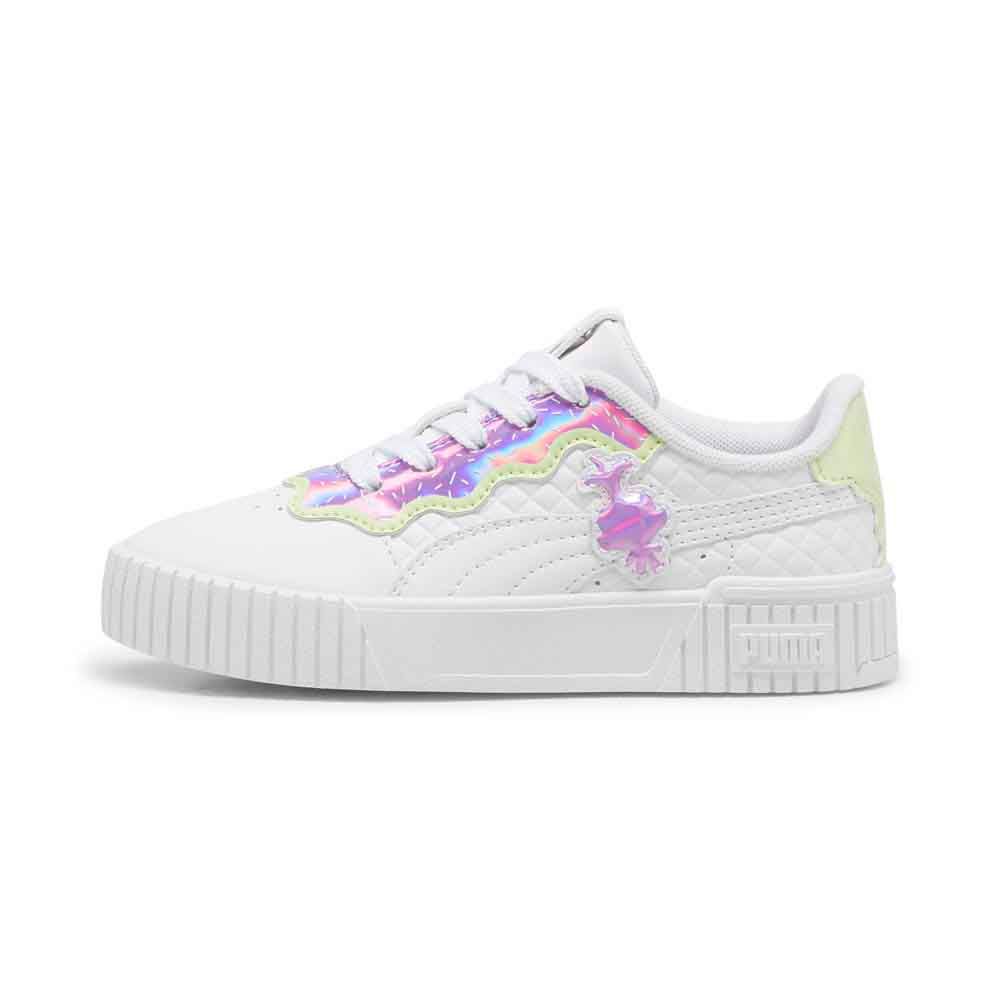 Puma - Carina 2.0 Trolls 2 Pre-School Sneakers - White