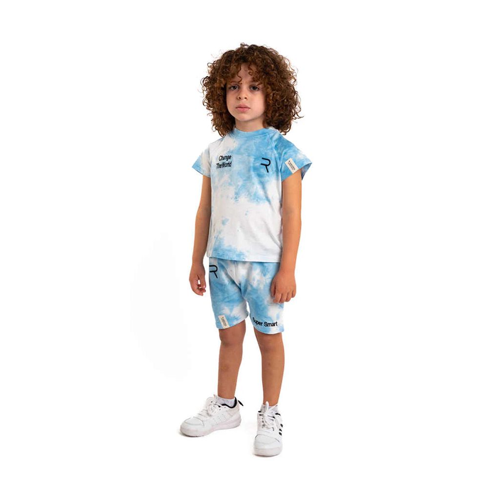 Reborn - Mini Cloud 9 T-Shirt - Blue