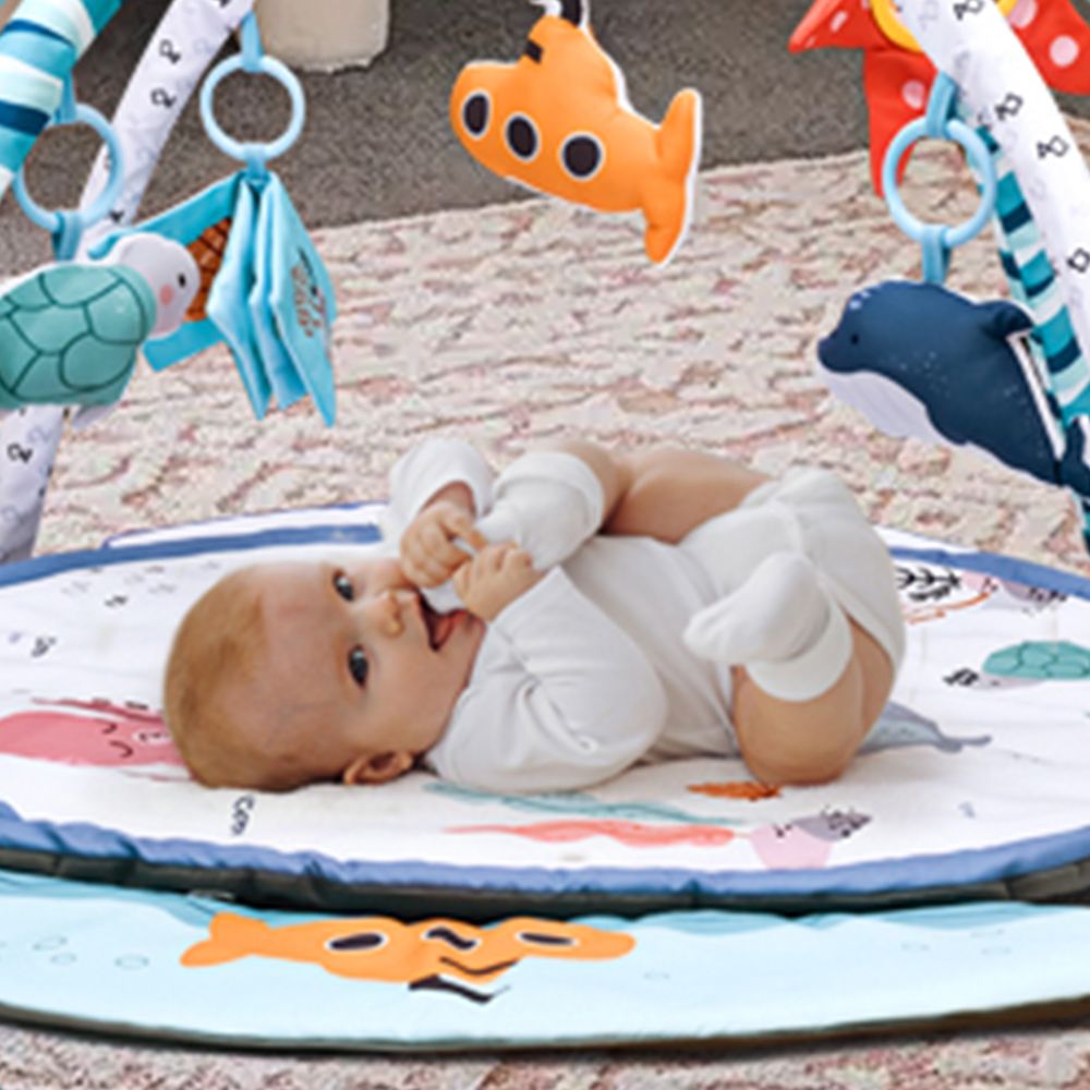 Little Learners - Ocean Theme Baby Playmat With Toys