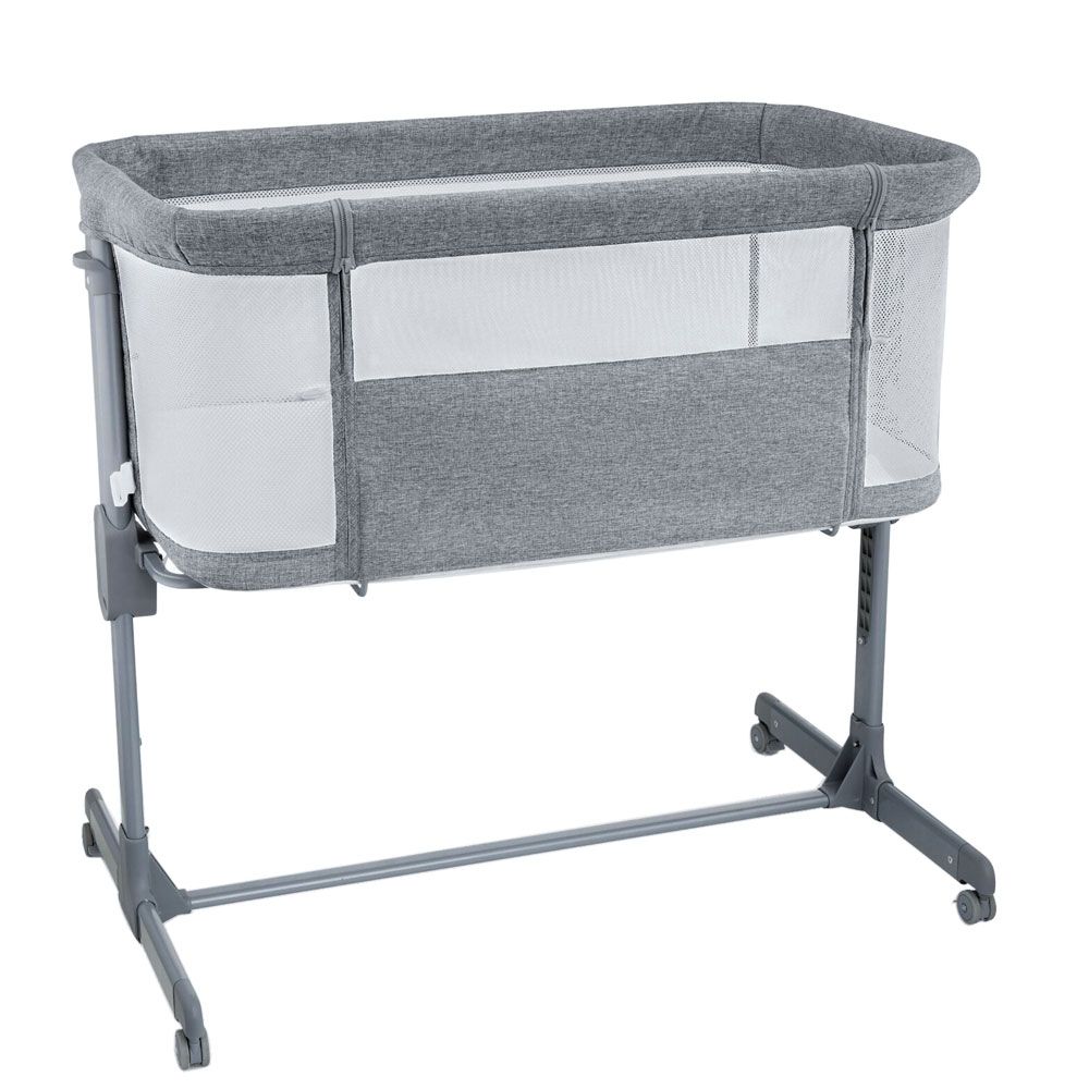 Bumble & Bird - Everyday Baby Bedside Bassinet - Grey