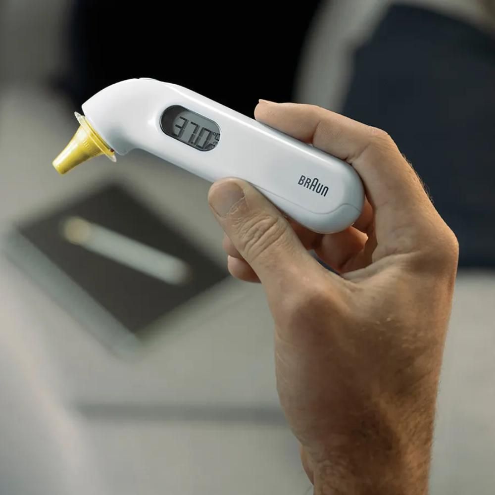 Braun - IRT3030 Thermoscan 3 Infrared Thermometer Ear - White