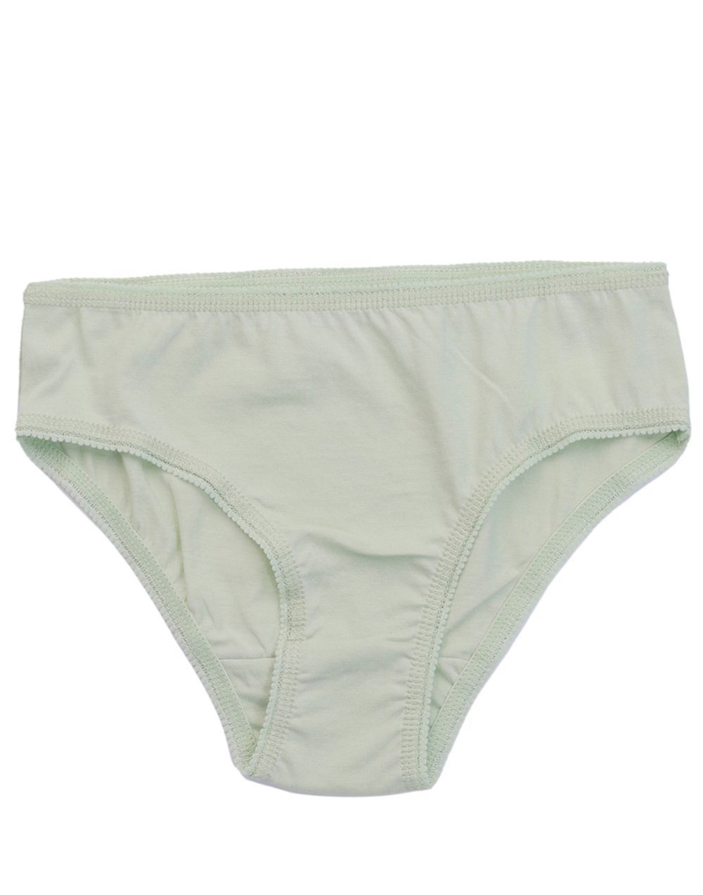 Nuego - Girl's Breathable Eco Friendly Brief Pack Of 3 - Muti Color