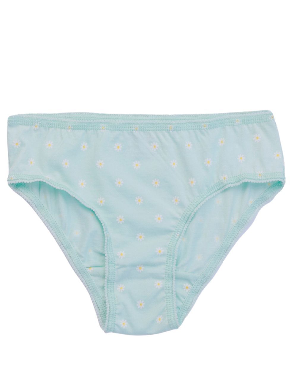 Nuego - Girl's Breathable Eco Friendly Brief Pack Of 3 - Muti Color