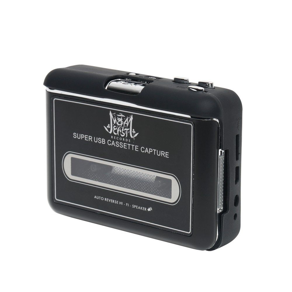 Mji - Super USB Cassette Player B10 - Black