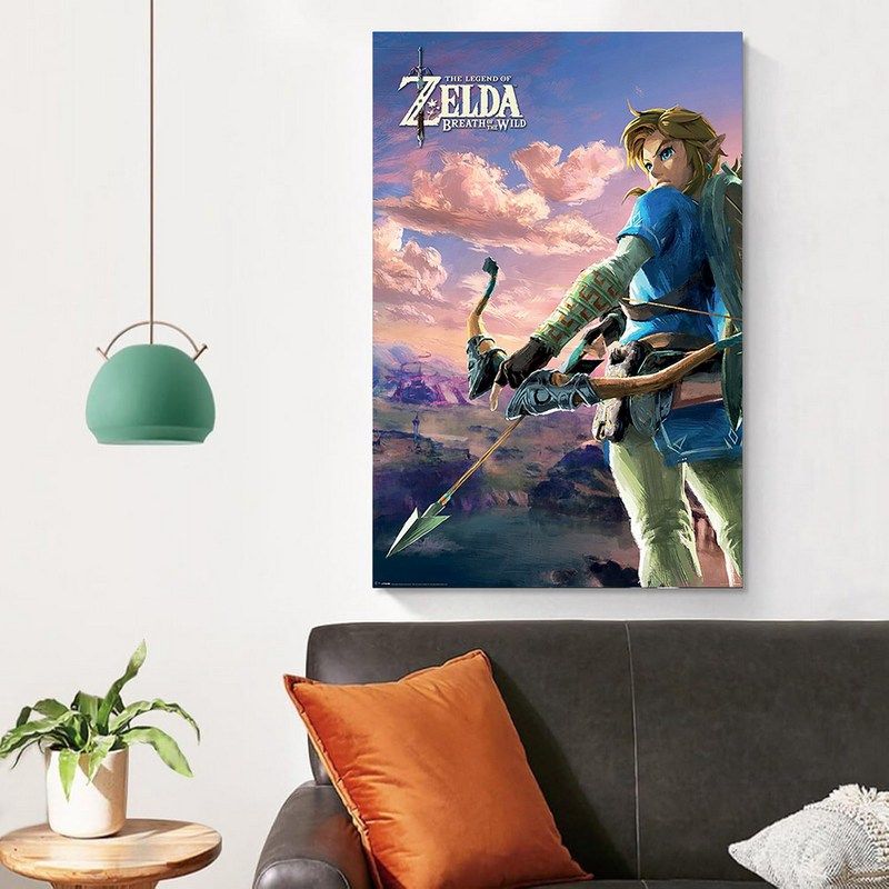 Pyramid International - The Legend Of Zelda Breath Of The Wild Hyrule Scene Landscape Maxi Poster