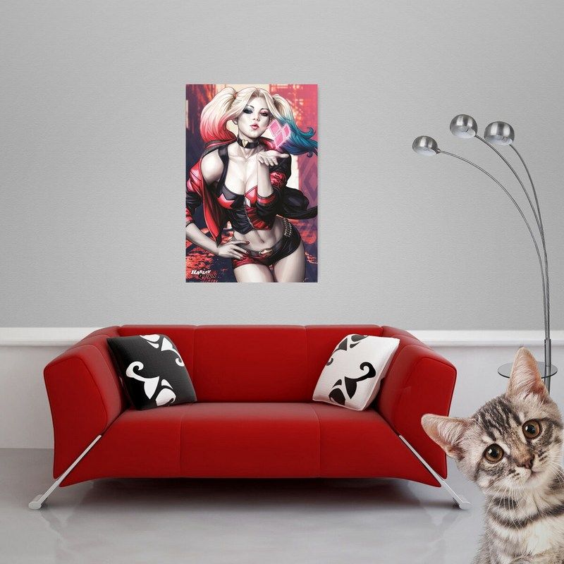 Pyramid International - Batman Harley Quinn Kiss Maxi Posters