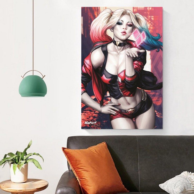 Pyramid International - Batman Harley Quinn Kiss Maxi Posters