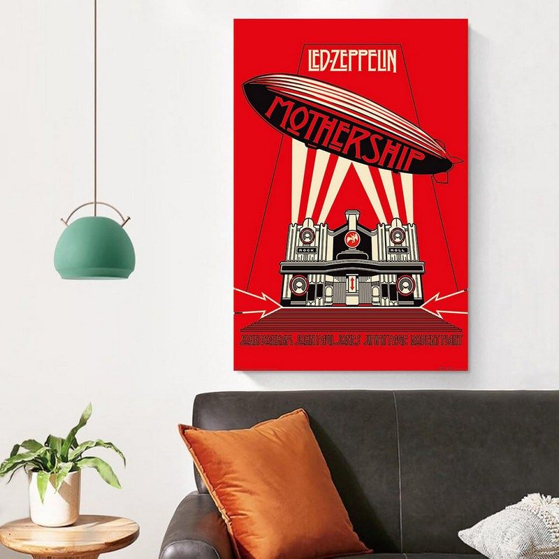 Pyramid International - Led Zeppelin Mothership Red Maxi Poster