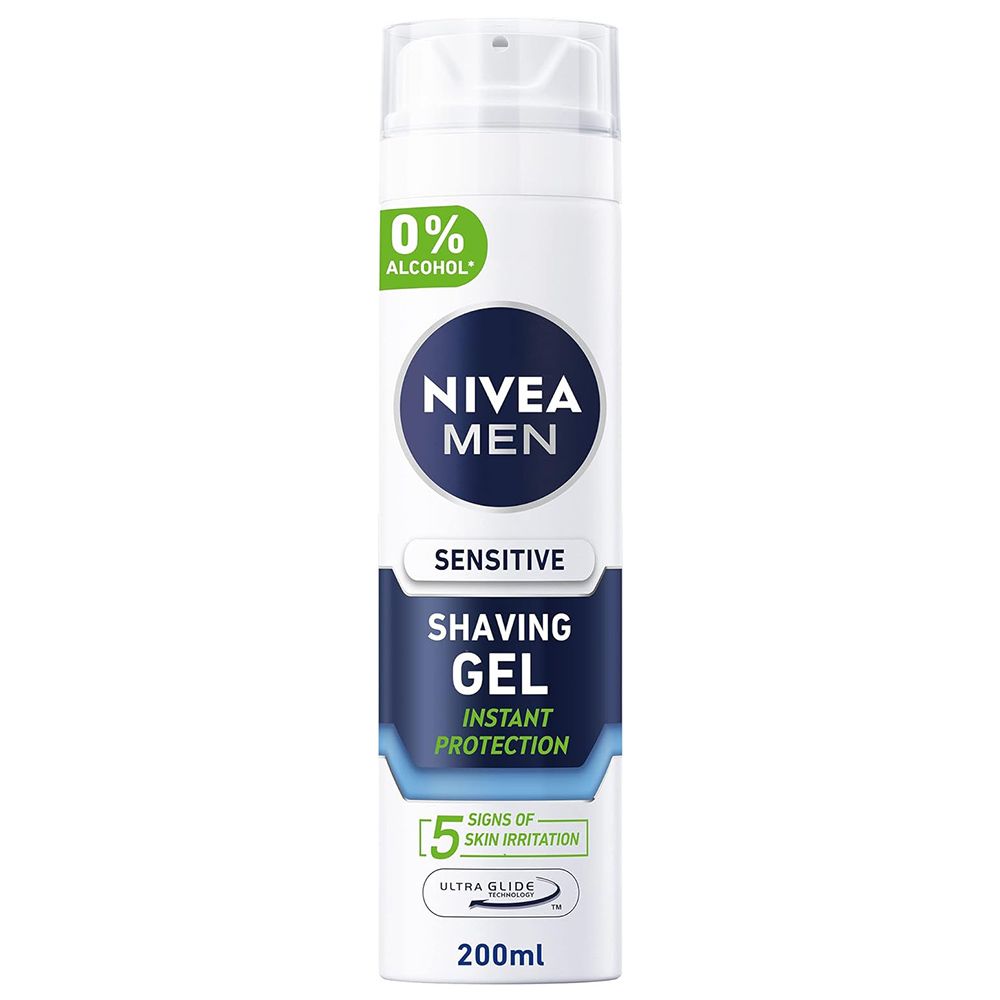 Nivea - Men Shaving Gel - Chamomile & Hamamelis - 200 ml