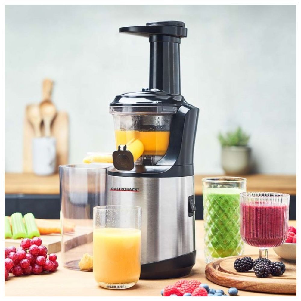 Gastroback - Advanced Vital Slow Juicer - Black