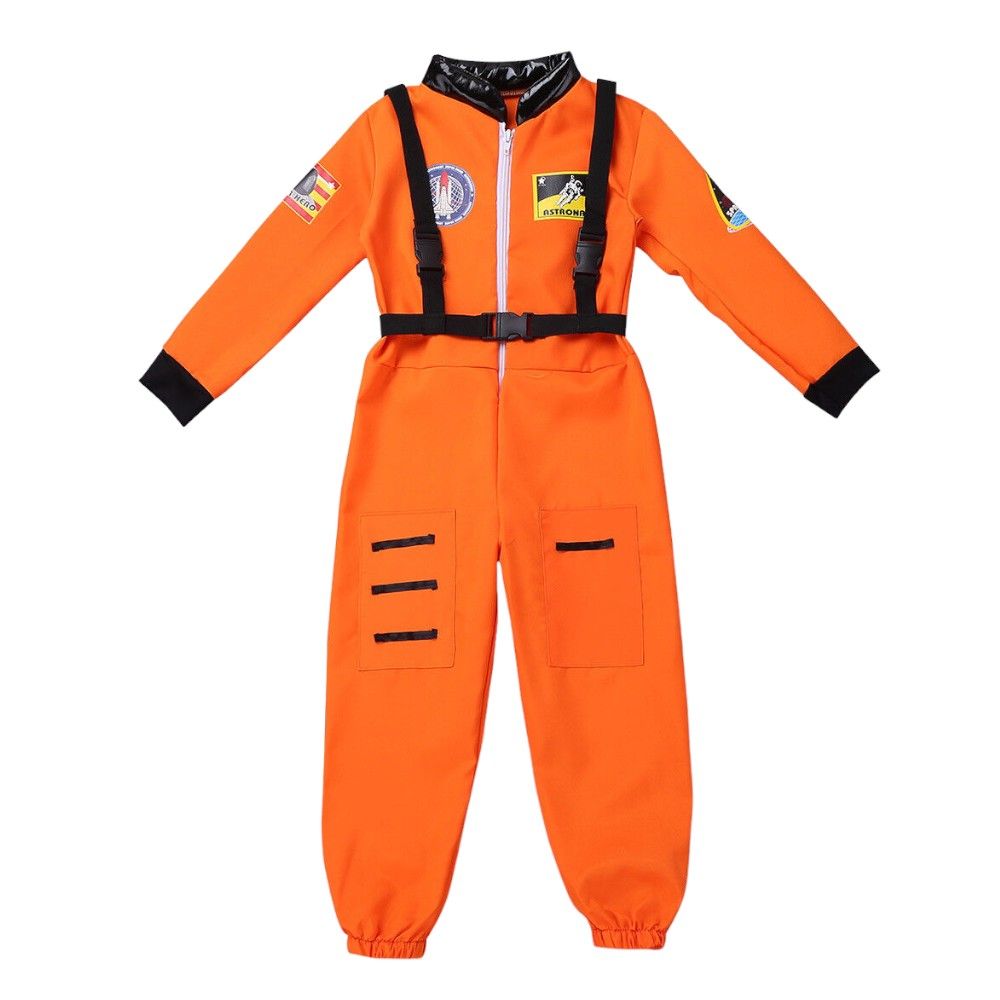 Doodle Kiddo - Kids Astronaut Costume - Orange