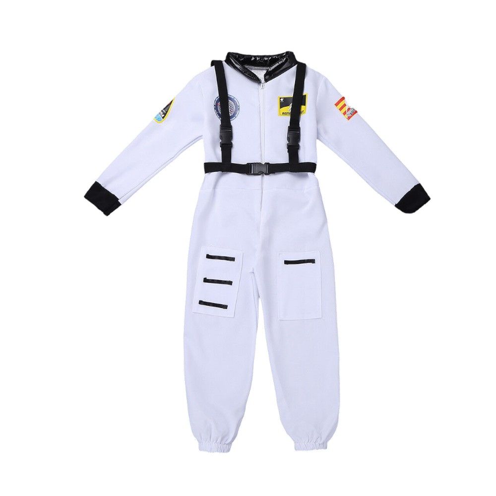 Doodle Kiddo - Kids Astronaut Costume - White