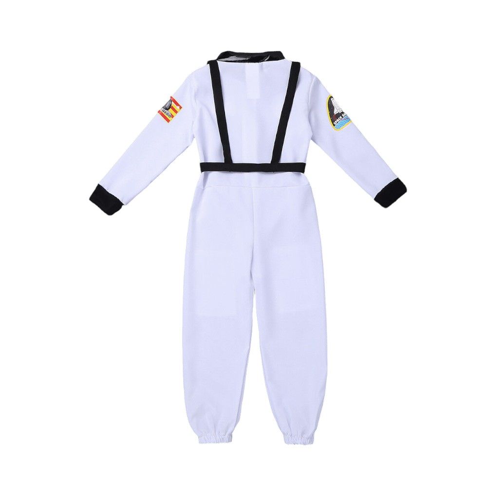 Doodle Kiddo - Kids Astronaut Costume - White