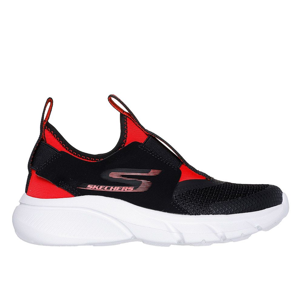 Skechers - Children Skech Faster Sports Shoes - Black/Red