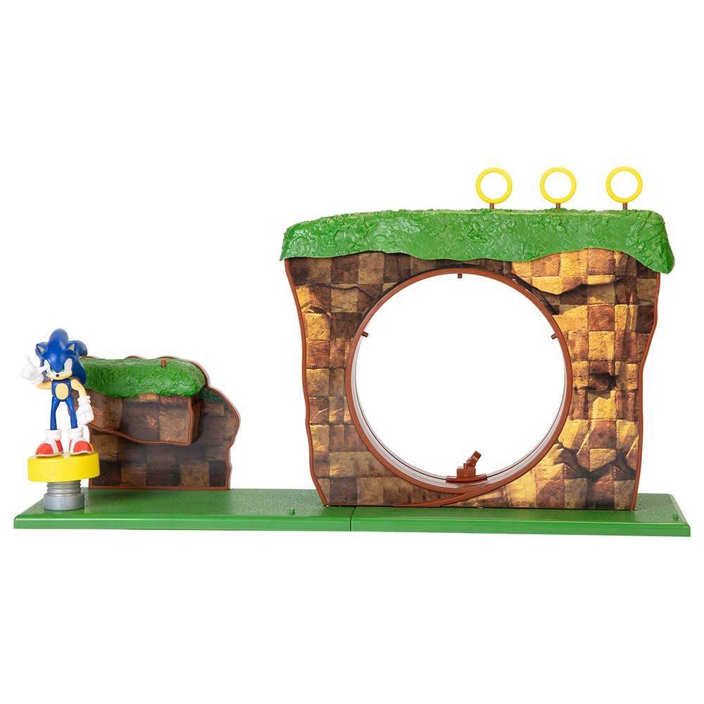 Sonic - The Hedgehog Green Hill Zone Playset