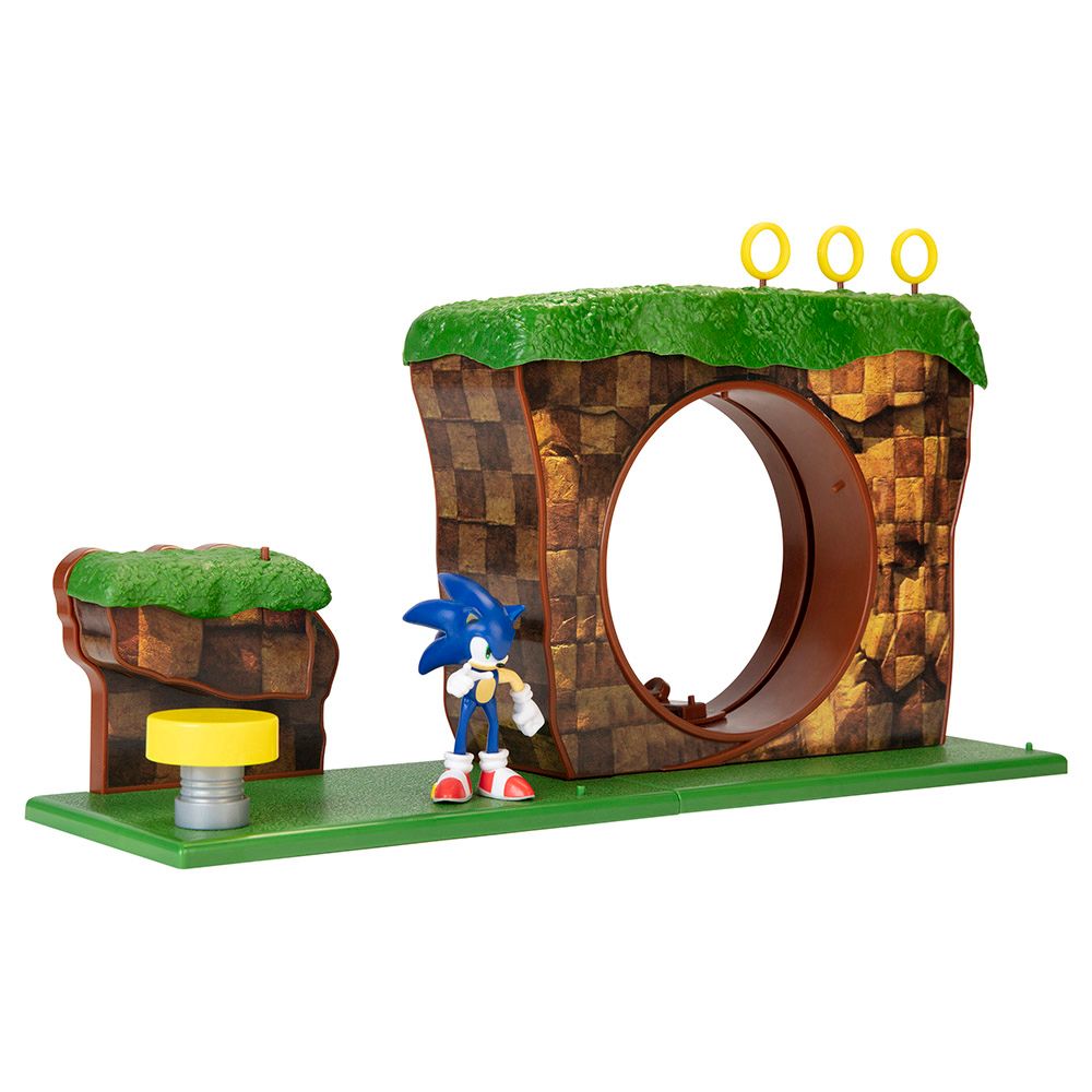 Sonic - The Hedgehog Green Hill Zone Playset