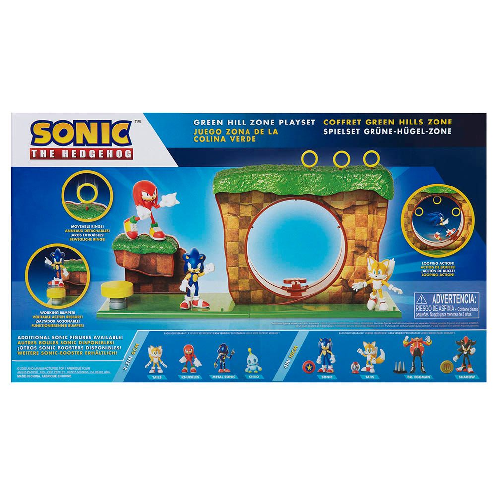 Sonic - The Hedgehog Green Hill Zone Playset