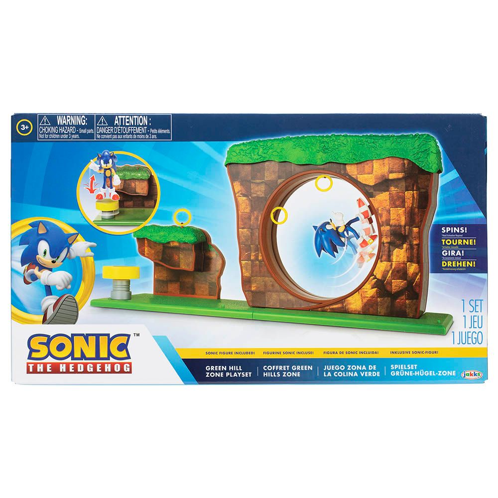 Sonic - The Hedgehog Green Hill Zone Playset