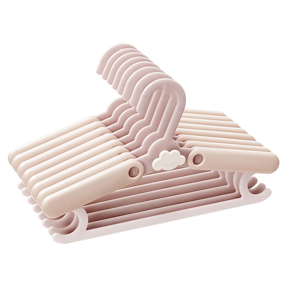 Babycare - Adjustable Kids Hangers - Powder Pink