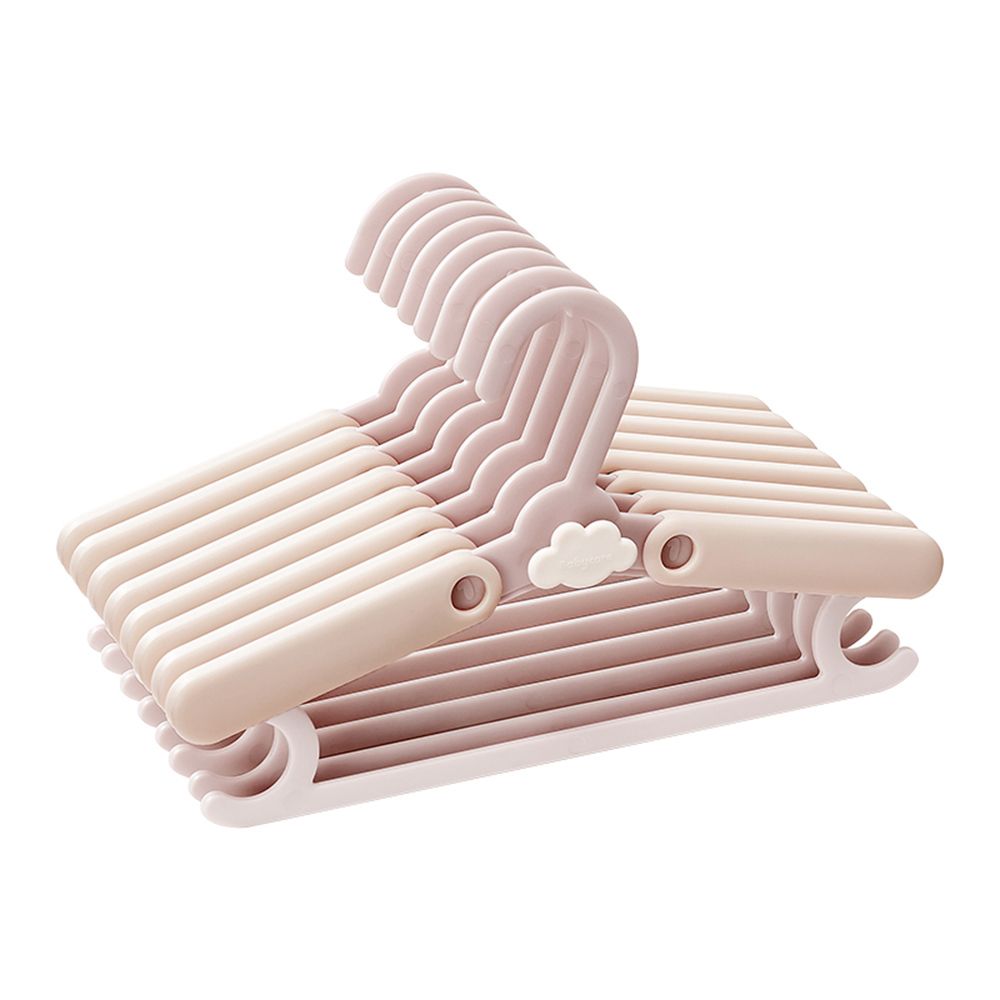 Babycare - Adjustable Kids Hangers - Powder Pink