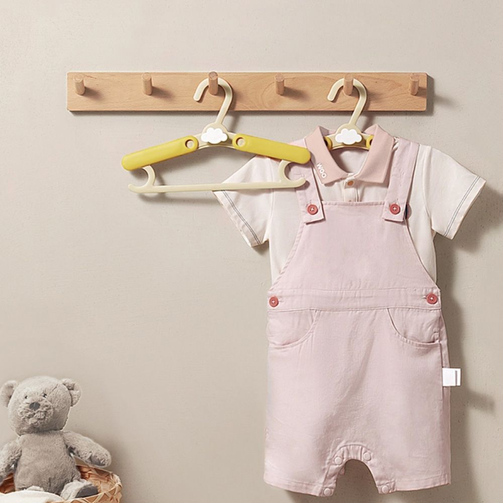 Babycare - Adjustable Kids Hangers - Powder Pink