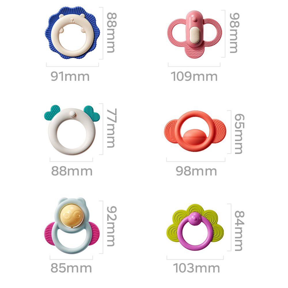 Babycare - Staged Baby Rattle Multicolor