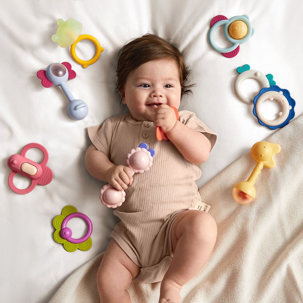 Babycare - Staged Baby Rattle Multicolor