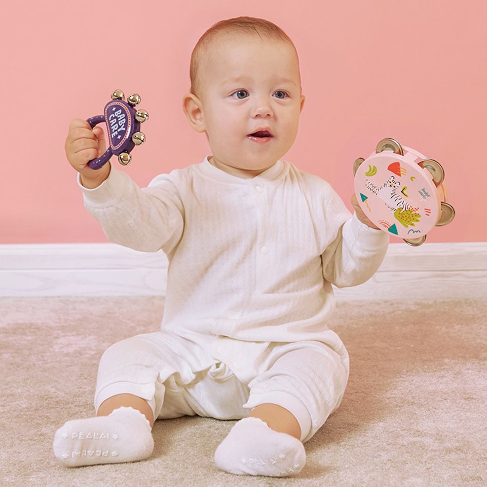 Babycare - Baby Tambourine - Pink