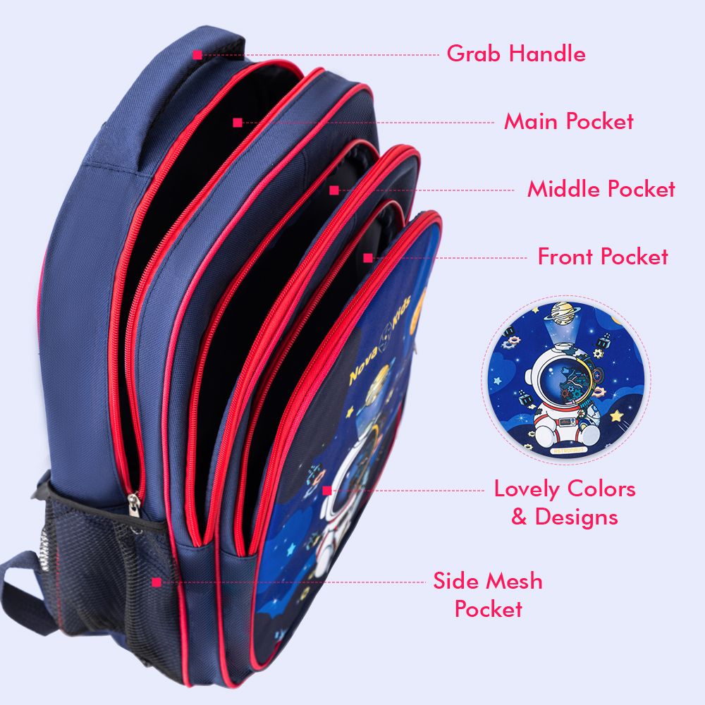 Nova Kids - School Bag 16in - Set of 5 - Astronaut