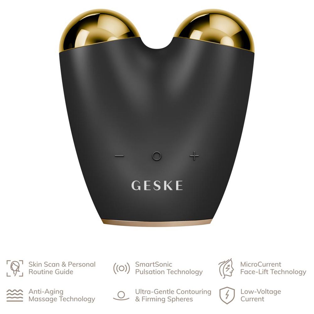 Geske - 6-in-1 Electric MicroCurrent Face-Lifter - Grey