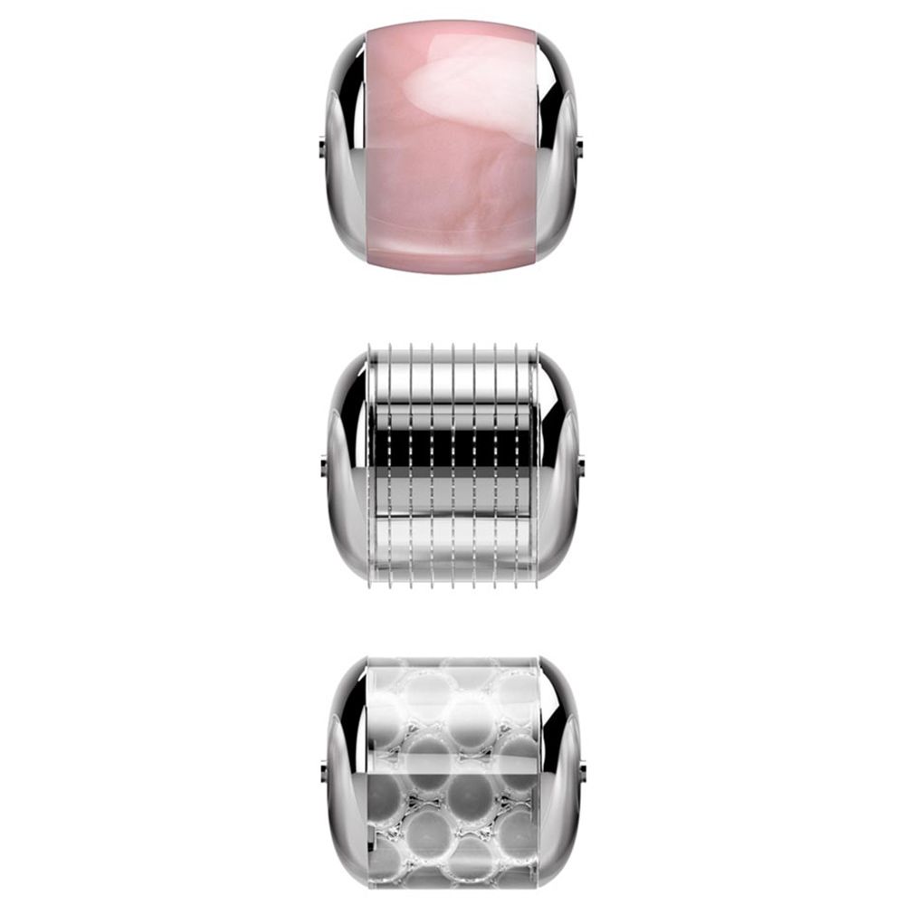 Geske - 9-in-1 Electric MicroNeedle Face Roller - Pink