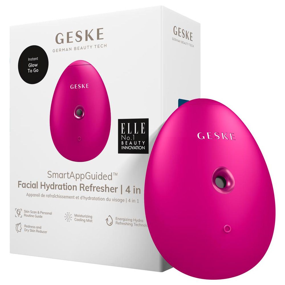 Geske - 4-in-1 Electric Facial Hydration Refresher - Pink