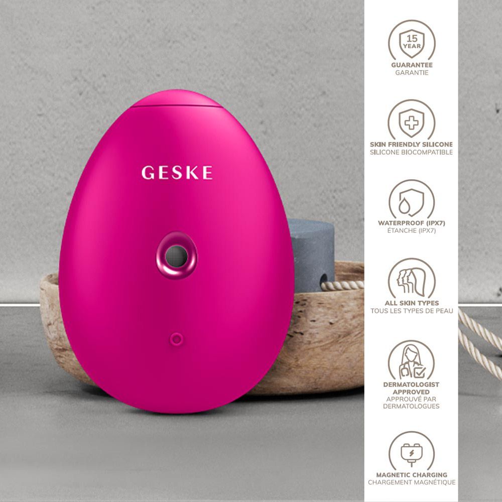 Geske - 4-in-1 Electric Facial Hydration Refresher - Pink