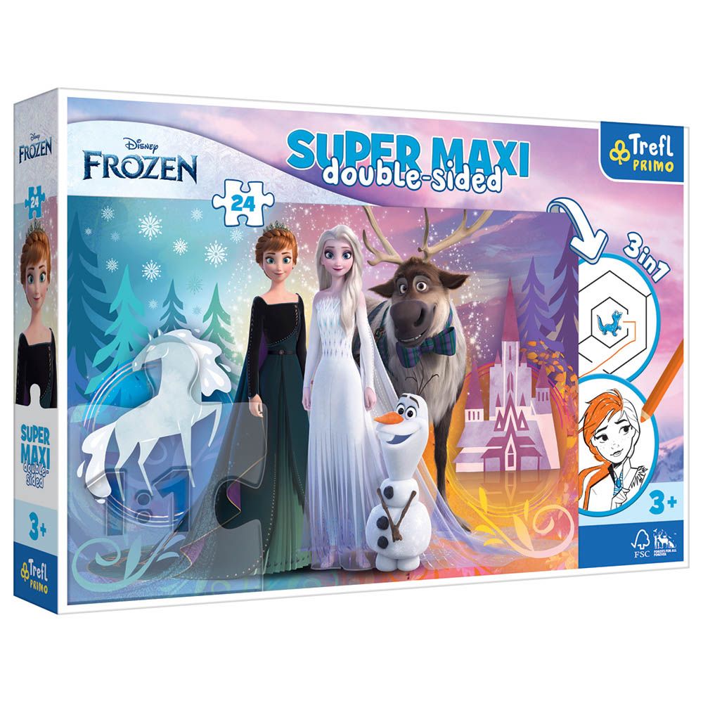 Disney Frozen - Happy Frozen Land Super Maxi Puzzle - 24pcs