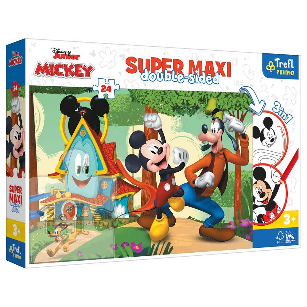 Mickey Mouse - Funhouse & Friends Funhouse Super Maxi Puzzle - 24pcs