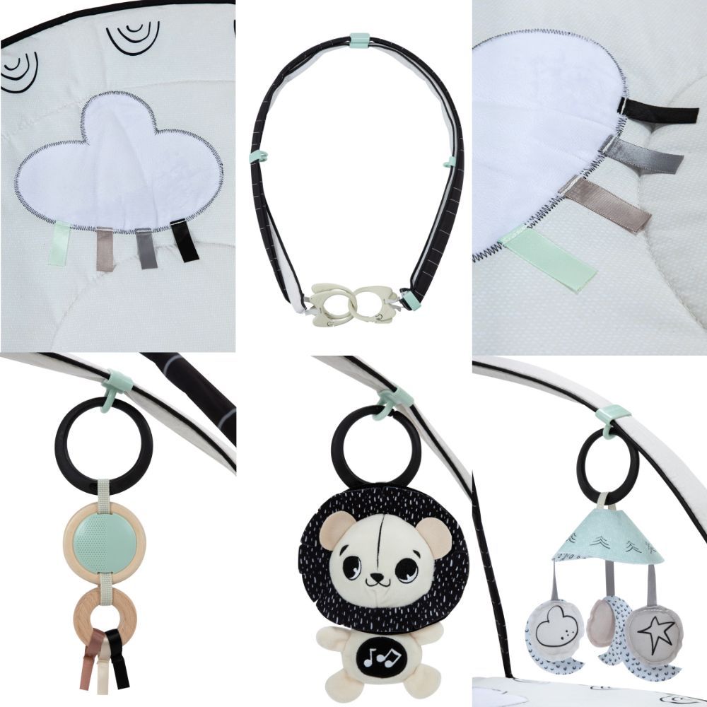 Tiny Love - B&W Decor Development Activity Playgym, Newborn+