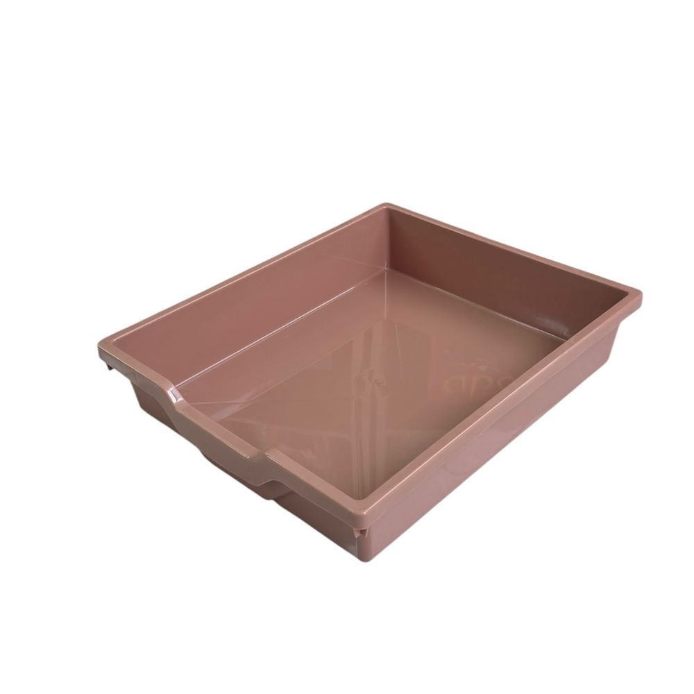 Edu Fun - Esco School Storage Educational Shallow Tray - Light Brown