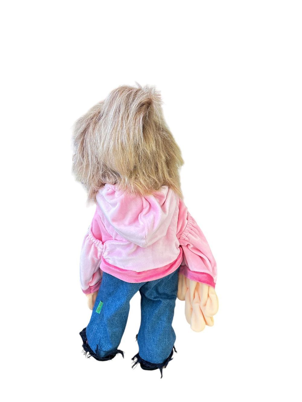 Edu Fun - Paula Puppet Girl With Shirt, Trousers And Sandals - 65cm