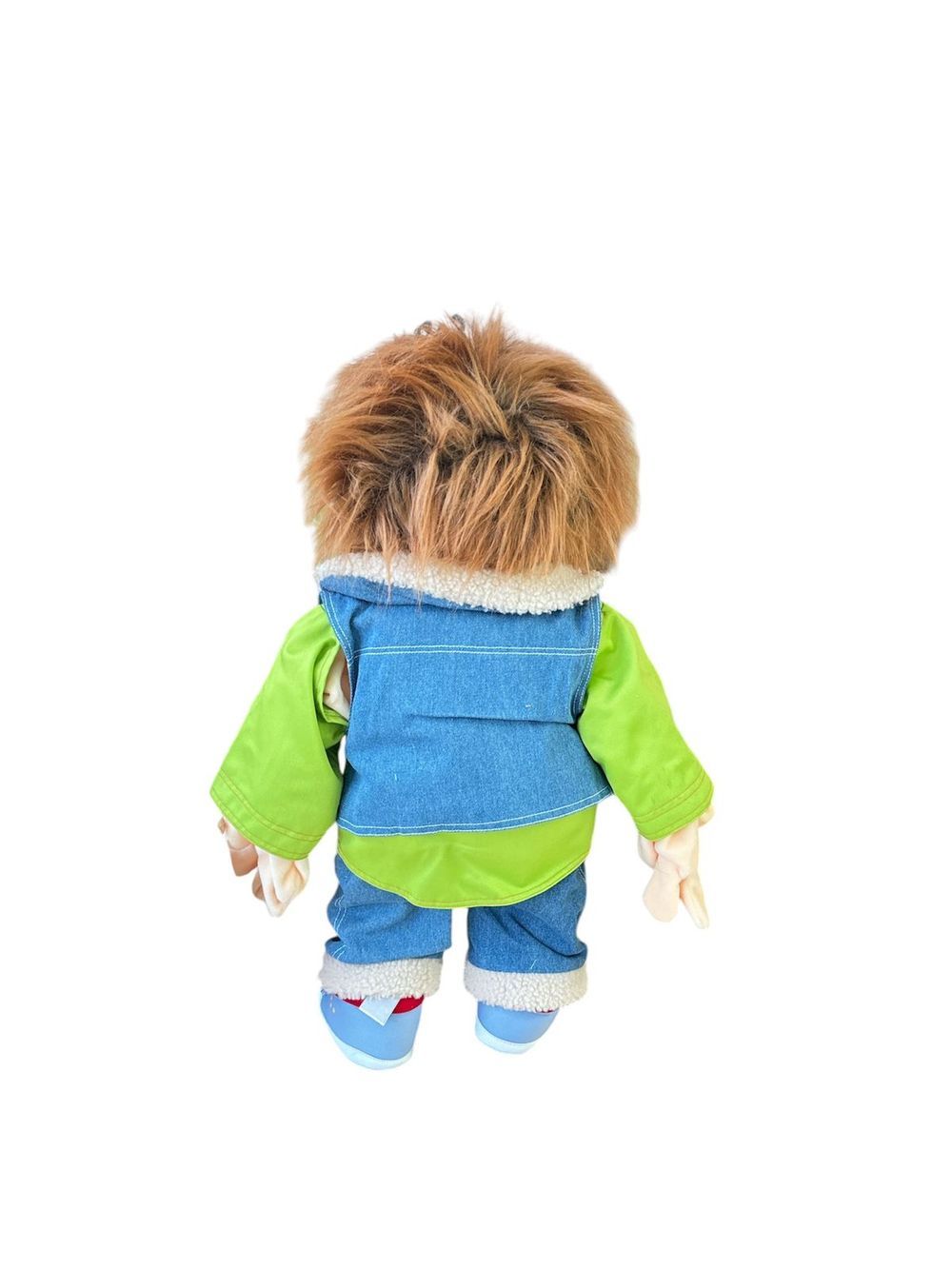 Edu Fun - Gerrit Puppet Boy With Fur Collar Jacket And Trainers - 65cm