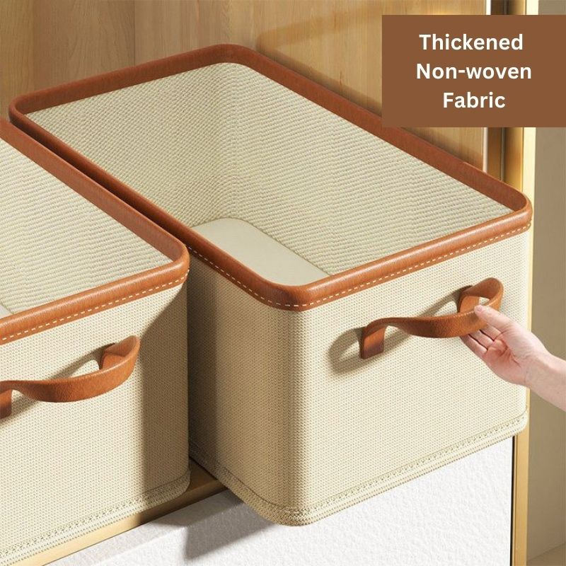 Mei Stylish - Foldable Storage Boxes & Closet Organizer 18L - Beige