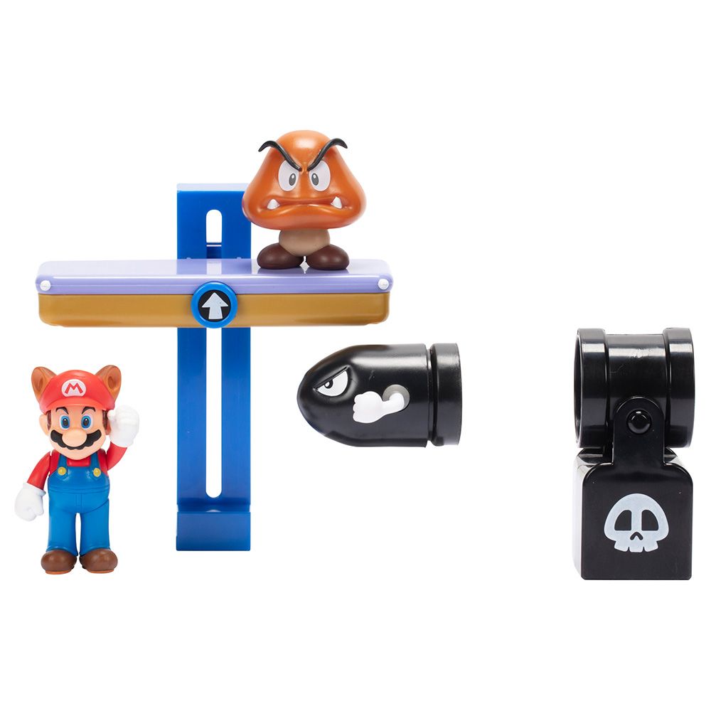 Mario - Super Mario Diorama Figure 1pc - 2.5-Inch - Style May Vary