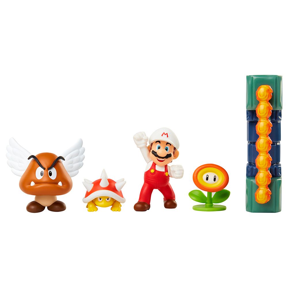 Mario - Super Mario Diorama Figure 1pc - 2.5-Inch - Style May Vary