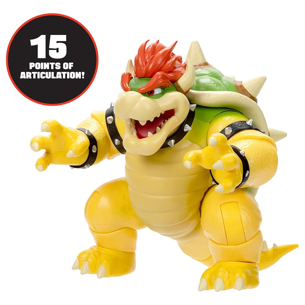 Mario - Super Mario Bros Bowser Action Figure - 7-Inch