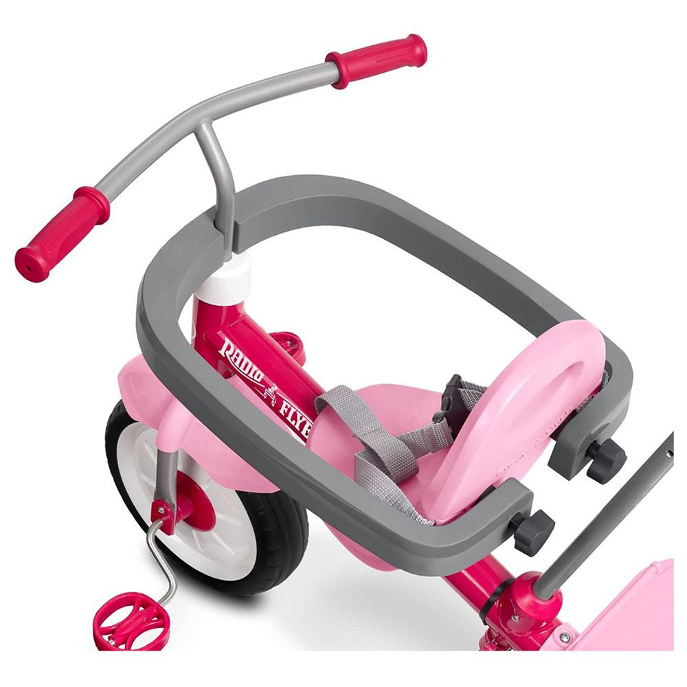 Radio Flyer - 3-in-1 Stroll N Trike Tricycle - Pink