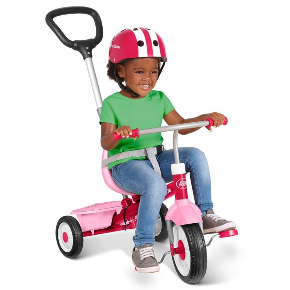 Radio Flyer - 3-in-1 Stroll N Trike Tricycle - Pink