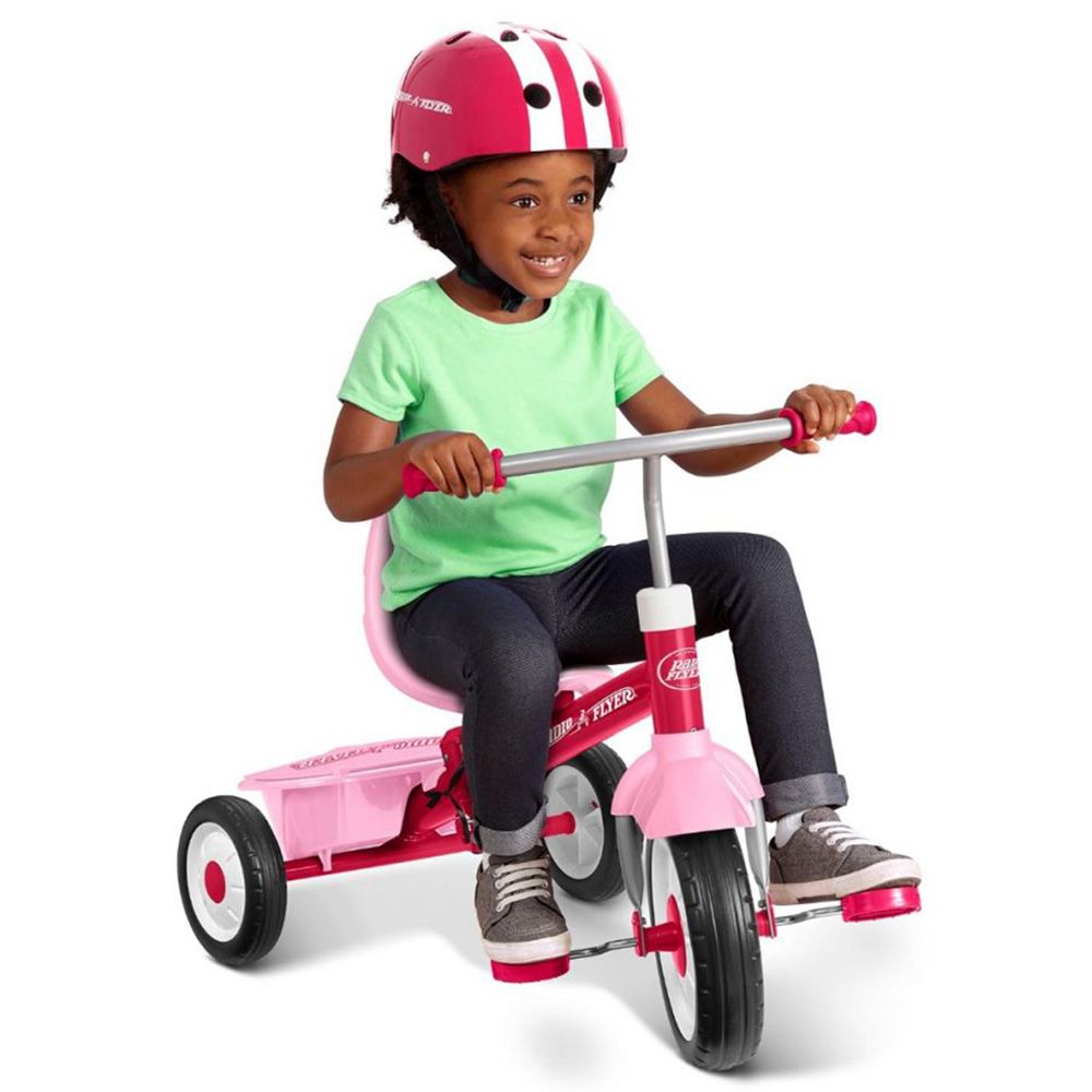 Radio Flyer - 3-in-1 Stroll N Trike Tricycle - Pink