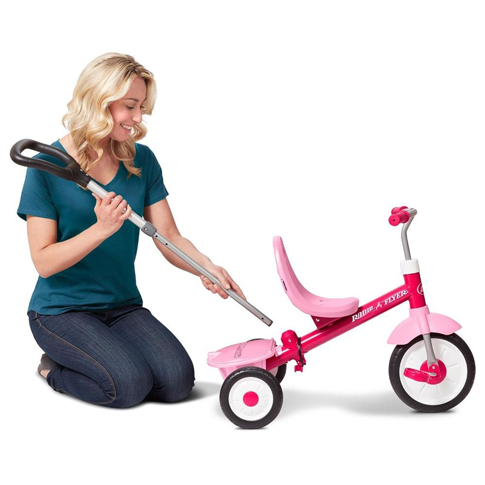 Radio Flyer - 3-in-1 Stroll N Trike Tricycle - Pink